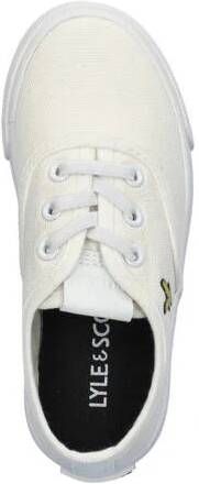 Lyle & Scott Wick Kids sneakers wit Jongens Textiel Logo 31