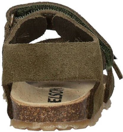 Nelson Kids suède sandalen groen Jongens Suede Effen 20