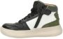 Nelson Kids suède sneakers zwart wit Jongens Suede 23 - Thumbnail 3