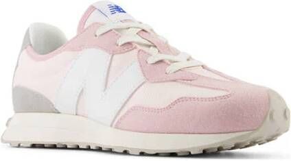 New Balance 327 sneakers lichtroze roze grijs Jongens Meisjes Nylon Meerkleurig 36