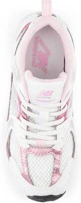 New Balance 530 sneakers wit roze Jongens Meisjes Mesh Meerkleurig 28