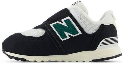 New Balance 574 sneakers zwart wit petrol Suede Meerkleurig 23.5