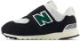 New Balance 574 sneakers zwart wit petrol Suede Meerkleurig 23.5 - Thumbnail 1