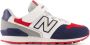 New Balance 996 sneakers wit donkerblauw grijs Mesh Meerkleurig 34.5 - Thumbnail 4