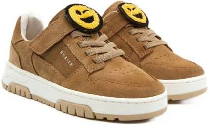 Nubikk Basket Teddy Jr suède sneakers camel Jongens Suede Effen 26