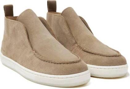 Nubikk Jiro Suo suède enkelboots taupe Bruin Jongens Suede Effen 30