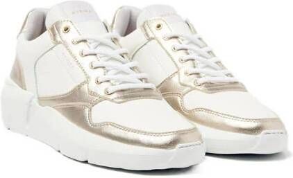 Nubikk leren sneakers wit goud Meisjes Leer Meerkleurig 28