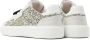 Nubikk leren sneakers wit zilver glitters Meisjes Leer Effen 35 - Thumbnail 2