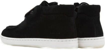 Nubikk suède veterboots zwart Jongens Suede Effen 31 Sneakers