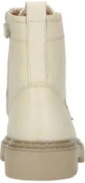 PS Poelman leren veterboots beige Meisjes Leer Effen 37