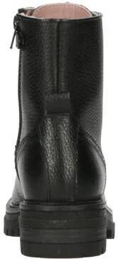 PS Poelman Mink-83 leren veterboots zwart Meisjes Leer Effen 31