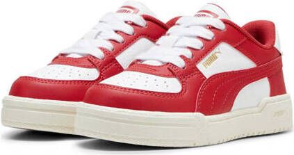 Puma California Pro sneakers wit rood Imitatieleer Effen 28 - Foto 1