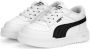 Puma California Pro sneakers wit zwart Imitatieleer Effen 20 - Thumbnail 1