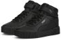 Puma Carina 2.0 Mid sneakers zwart Imitatieleer Effen 32 5 - Thumbnail 3