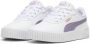 Puma Carina 2.0 sneakers wit lila oker Imitatieleer Effen 31 - Thumbnail 3