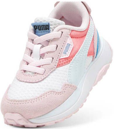 Puma Cruise Rider Peony sneakers roze koraalrood wit Meisjes Imitatieleer 25 - Foto 2