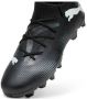 Puma Future 7 Match FG AG Junior voetbalschoenen zwart wit Imitatieleer 37 - Thumbnail 3