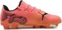 Puma Future 7 Play FG AG Jr. Junior voetbalschoenen roze zwart oranje Imitatieleer 29 - Thumbnail 3