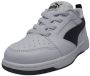 Puma Rebound V6 Lo sneakers grijs rood wit Imitatieleer 29 - Thumbnail 3