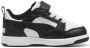 Puma Rebound v6 Low sneakers wit zwart Imitatieleer Meerkleurig 21 - Thumbnail 3