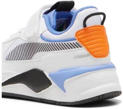 Puma RS-X sneakers wit lichtblauw oranje Mesh Meerkleurig 28 - Foto 3