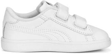 Puma Smash 3.0 L V leren sneakers wit lichtgrijs Leer Meerkleurig 20 - Foto 1