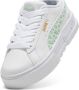 Puma Wild sneakers wit lichtgroen Meisjes Imitatieleer Logo 28 - Thumbnail 2