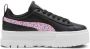 Puma Wild sneakers zwart roze lila Meisjes Imitatieleer Dierenprint 35.5 - Thumbnail 2