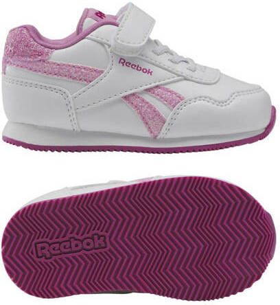 Reebok Classics Royal Prime Jog 3.0 sneakers wit roze Jongens Meisjes Imitatieleer 20