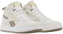 Reebok Classics Royal Prime Mid 2.0 sneakers ecru lichtbruin geel Imitatieleer 34 - Thumbnail 2