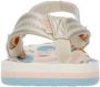 Reef Little Ahi teenslippers met hielbandje goud Meisjes Rubber 23 - Thumbnail 3