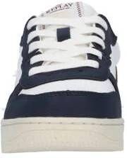 Replay Epic Jr sneakers wit donkerblauw Jongens Imitatieleer Meerkleurig 28