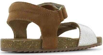 Shoesme leren sandalen bruin goud Meisjes Leer Meerkleurig 20