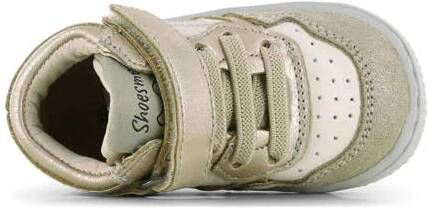 Shoesme leren sneakers goud beige Meisjes Leer Meerkleurig 20