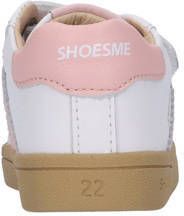 Shoesme leren sneakers wit roze Meisjes Leer Meerkleurig 21