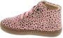 Shoesme Flex nubuck veterboots met allover print roze All over print 20 - Thumbnail 4