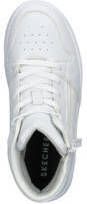 Skechers Court High imitatieleer wit Effen 30 Sneakers