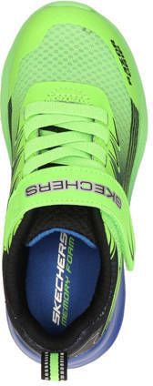 Skechers sneakers groen Jongens Imitatieleer Meerkleurig 30