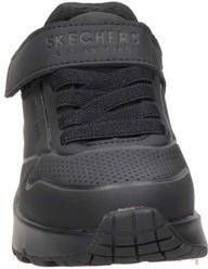 Skechers Street Uno sneakers zwart Jongens Meisjes Imitatieleer Effen 27