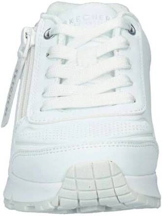 Skechers Uno chunky sneakers wit Meisjes Imitatieleer Effen 29