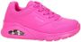 Skechers Uno sneakers roze Meisjes Imitatieleer Effen 30 - Thumbnail 8