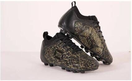 Stanno Vulture FG JR II voetbalschoenen zwart goud Jongens Meisjes Imitatieleer 31