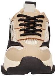 Steve Madden JPossession chunky sneakers beige zwart Meisjes Textiel Meerkleurig 35