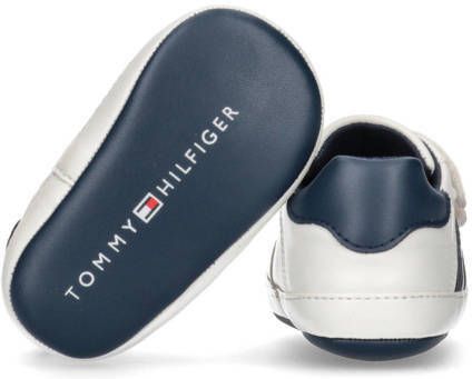 Tommy Hilfiger Kiki baby sneakers wit Jongens Imitatieleer 17