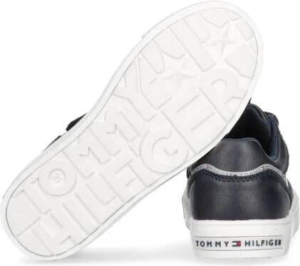 Tommy Hilfiger sneakers donkerblauw Jongens Imitatieleer Logo 30