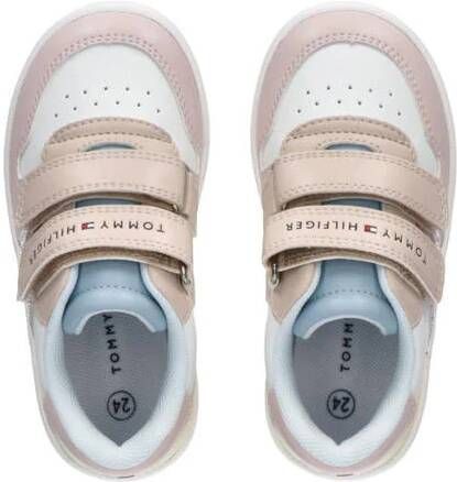 Tommy Hilfiger sneakers roze wit Meisjes Imitatieleer Meerkleurig 22