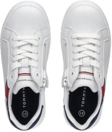 Tommy Hilfiger sneakers wit Jongens Imitatieleer Meerkleurig 30