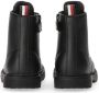 Tommy Hilfiger veterboots zwart Meisjes Polyester Effen 29 - Thumbnail 4