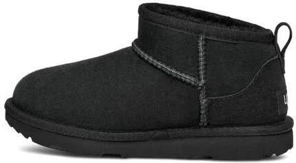 Ugg Classic Ultra Mini suède enkelboots zwart Jongens Meisjes Suede Effen 31