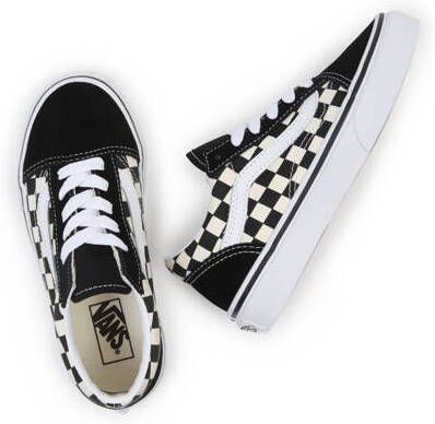 Vans Old Skool voorschools Schoenen Black Leer Textil 5 Foot Locker - Foto 3